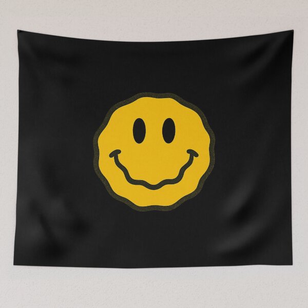 Item preview, “Wavy Smiley – Classic Yellow Twist” designed and sold by DailyVibesCo.