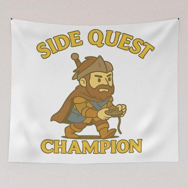Item preview, Side quest champion designed and sold by Yournique.
