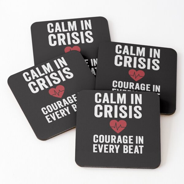 Item preview, Nurse Life Calm in Crisis Design designed and sold by Zionandzenaco.