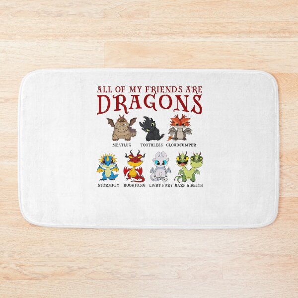 Item preview, All My Friends Are Dragons designed and sold by ChicArtWhitfie.