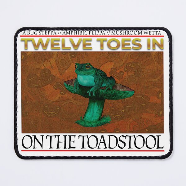 Item preview, Twelve Toes In On the Toadstool designed and sold by AdamTKDraws!.