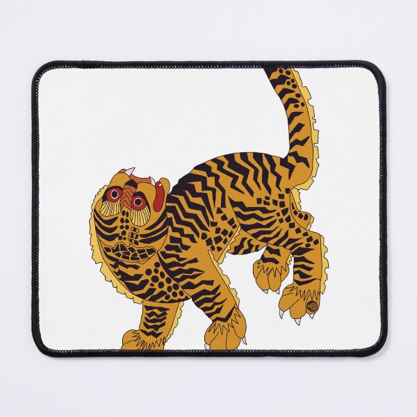 Item preview, Korean Folk Tiger – Whimsical Minhwa Illustration designed and sold by Yoma-iknow.
