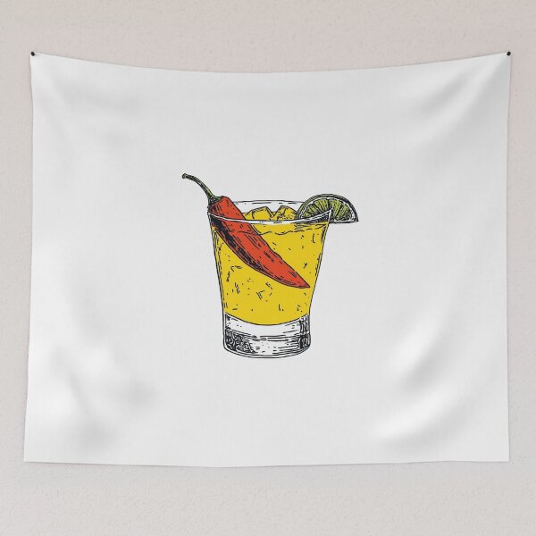 Item preview, Chilli Marg Spicy Cocktail  designed and sold by CleanLineStudio.