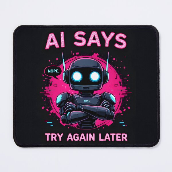 Item preview, AI Nope designed and sold by MadMooze.