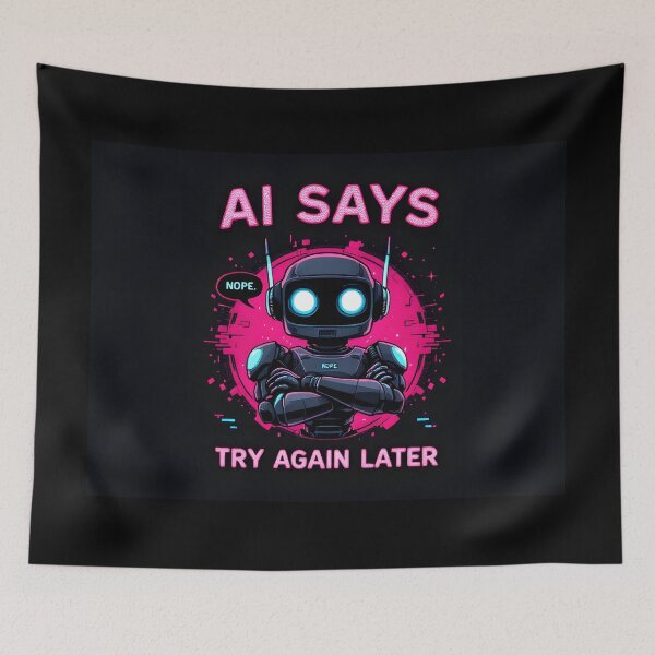 Item preview, AI Nope designed and sold by MadMooze.