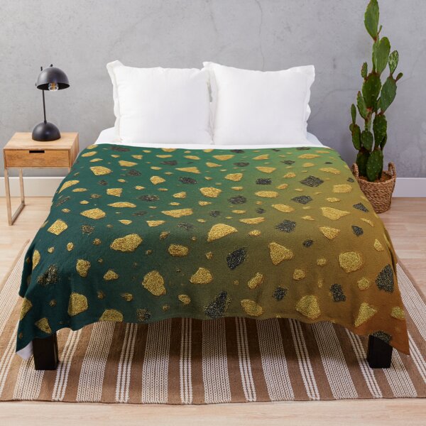 Item preview, Golden Terrazzo Marble Pattern designed and sold by mindmadecrafts.