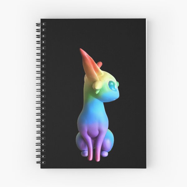 Item preview, Rainbow Espeon sculpture designed and sold by ThatFeeling.