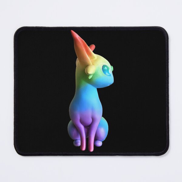 Item preview, Rainbow Espeon sculpture designed and sold by ThatFeeling.