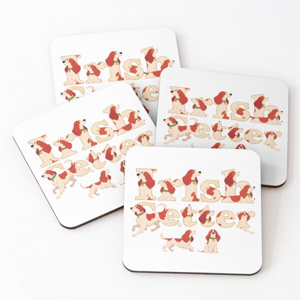 Item preview, Irish Setter with Irish Setter designed and sold by forget45studio.