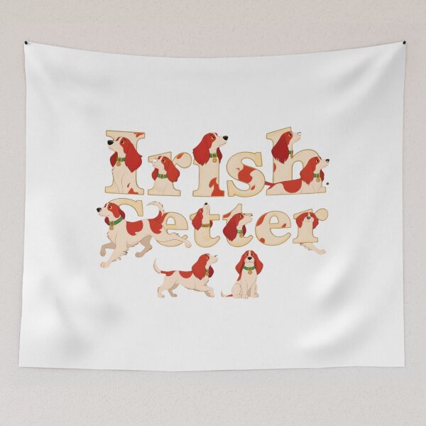 Item preview, Irish Setter with Irish Setter designed and sold by forget45studio.