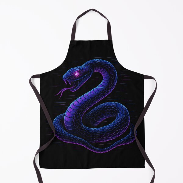 Item preview, “Neon Serpent – Cyberpunk Snake Glitch” designed and sold by DailyVibesCo.