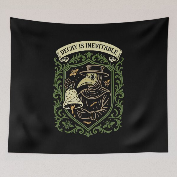 Item preview, Decay is Inevitable Plague Doctor Wargaming designed and sold by pixeptional.
