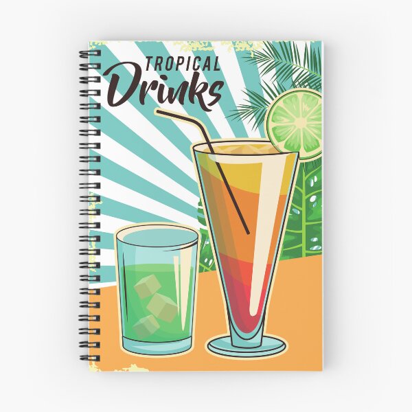 Item preview, vintage tropical cocktail poster designed and sold by anandsiva2703.