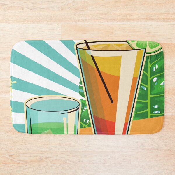 Item preview, vintage tropical cocktail poster designed and sold by anandsiva2703.