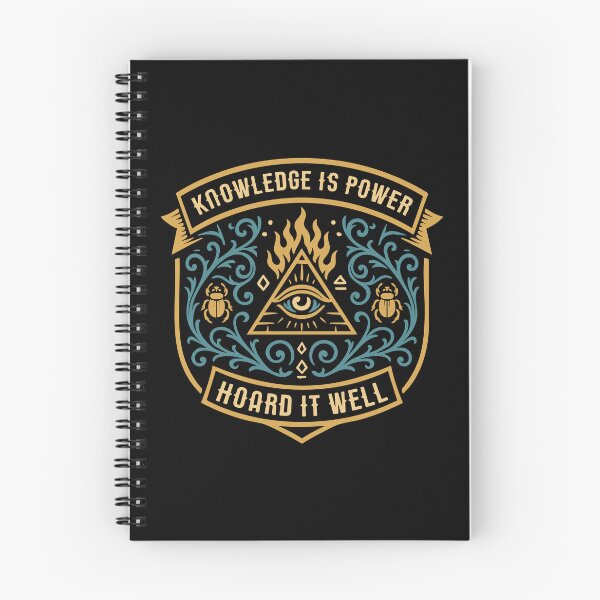 Item preview, Knowledge is Power Hoard it Well Funny Wargaming designed and sold by pixeptional.