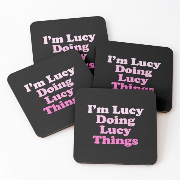 Item preview, I'm Lucy Doing Lucy Things - Funny Lucy Cute Personalized Name designed and sold by zeviwanty.