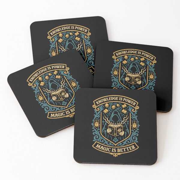 Item preview, Knowledge is Power Magic is Better Funny Wargaming designed and sold by pixeptional.