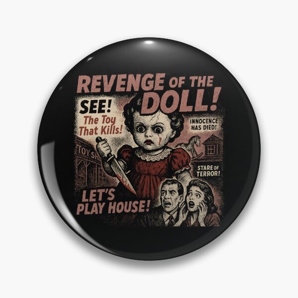 Item preview, Revenge Of The Doll Movie Poster Vintage Halloween Gear designed and sold by DynamicDesign.