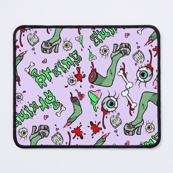 Item preview, Zombie Brains Collage designed and sold by candycornsketch.