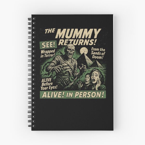 Item preview, The Mummy Returns Movie Poster Vintage Halloween Gear designed and sold by DynamicDesign.