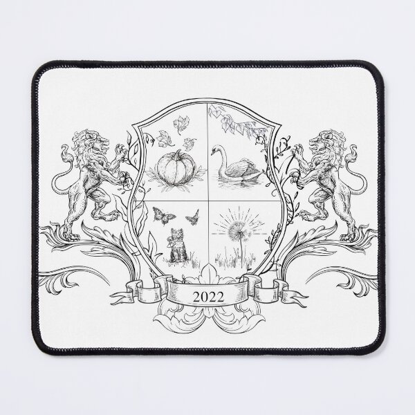 Item preview, Theta Frat Emblem black designed and sold by Catttmango.