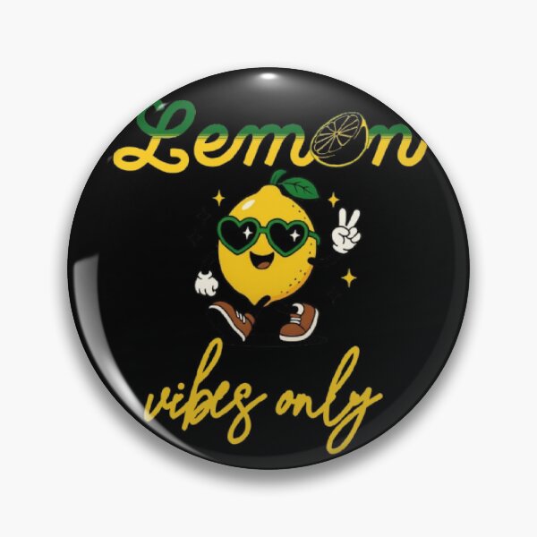 Item preview, Lemon Vibes Only in Watercolor With Text designed and sold by DivineHaven.
