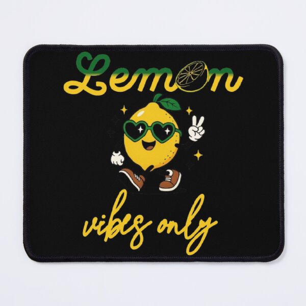 Item preview, Lemon Vibes Only in Watercolor With Text designed and sold by DivineHaven.