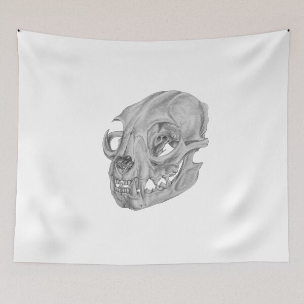 Item preview, Bobcat Skull designed and sold by whitneysart.