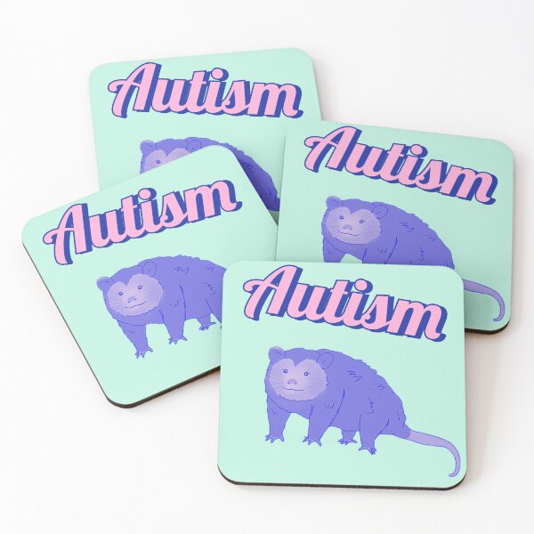 Item preview, Friendly Autism Possum designed and sold by JadeArmadillo.
