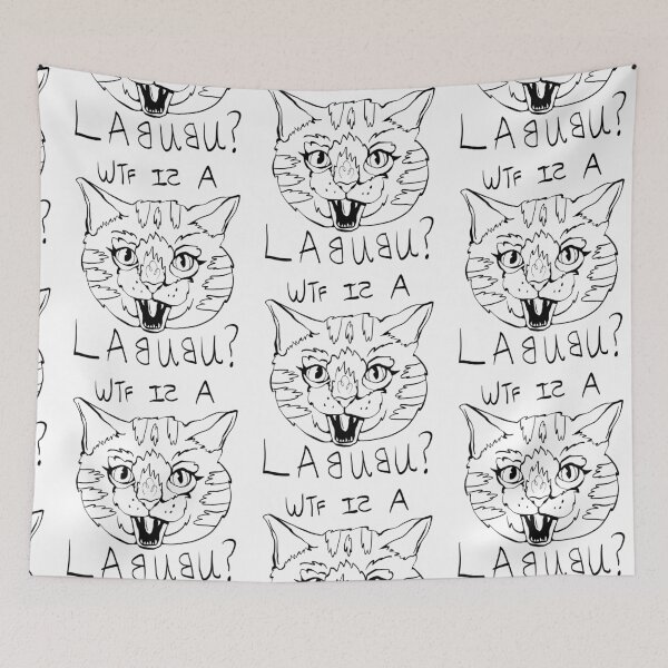 Item preview, wtf is a labubu? designed and sold by crestfallenmermaid.