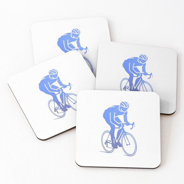 Item preview, Cyclist_Speed on the Track_Blue paint designed and sold by Aariq.