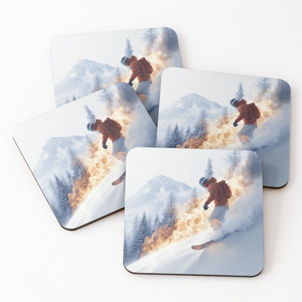 Item preview, Ember Trail Carve | Surreal Sportscapes designed and sold by AJ Lab.