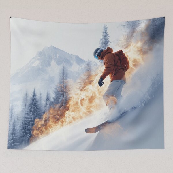 Item preview, Ember Trail Carve | Surreal Sportscapes designed and sold by AJ Lab.