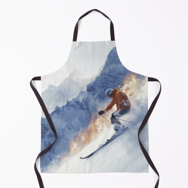 Item preview, Powder Blaze Descent | Surreal Sportscapes designed and sold by AJ Lab.