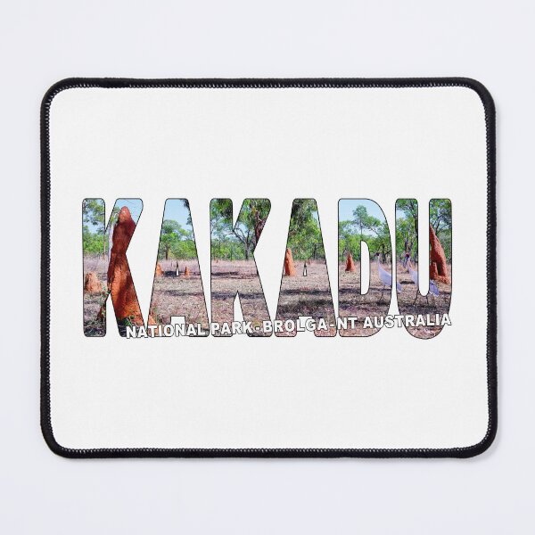 Item preview, KAKADU National Park - Brolgas - NT Australia Red Termite Mounds designed and sold by Adam Gormley.