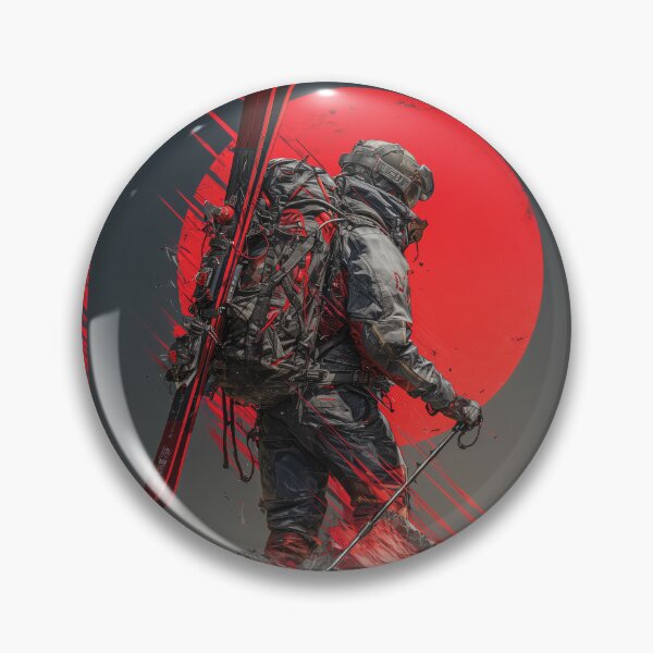Item preview, Red Sun Alpinist | Red Sunset designed and sold by AJ Lab.