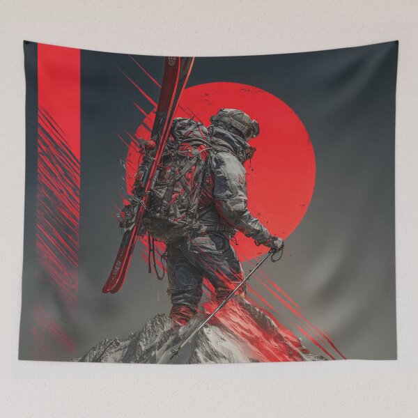 Item preview, Red Sun Alpinist | Red Sunset designed and sold by AJ Lab.