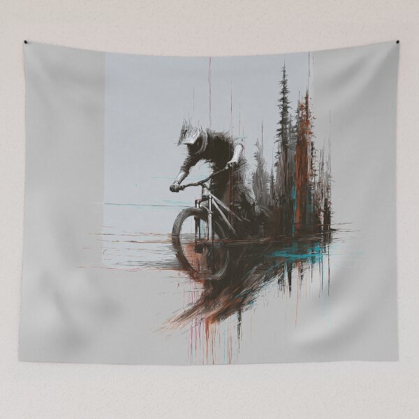 Item preview, Forest Drip Descent | Abstract Vibrance designed and sold by AJ Lab.