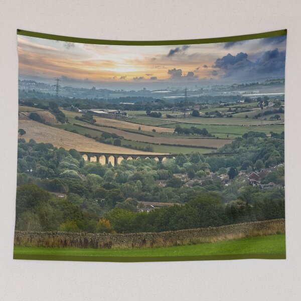 Item preview, Penistone Viaduct and Town designed and sold by Alisonchambers2.