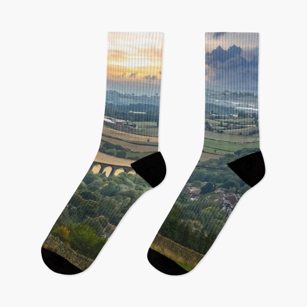 Item preview, Penistone Viaduct and Town designed and sold by Alisonchambers2.