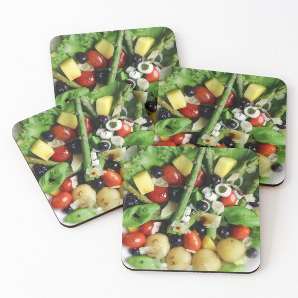 Item preview, Potato Tomato Asparagus Mango Berry Salad designed and sold by hurmerinta.