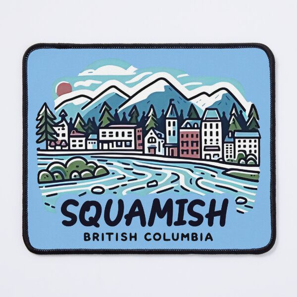 Item preview, Squamish BC Canada designed and sold by HowToCanadian.