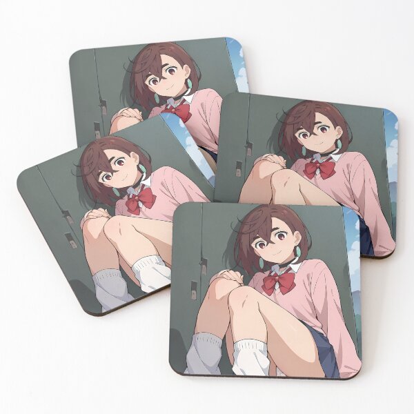Item preview, Momo Ayase Dandadan Anime Pastel School Uniform Relaxed Pose designed and sold by Cautenjari.