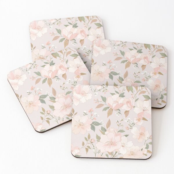 Item preview, Pastel Pink Aesthetic Flowers designed and sold by CoolPixels.