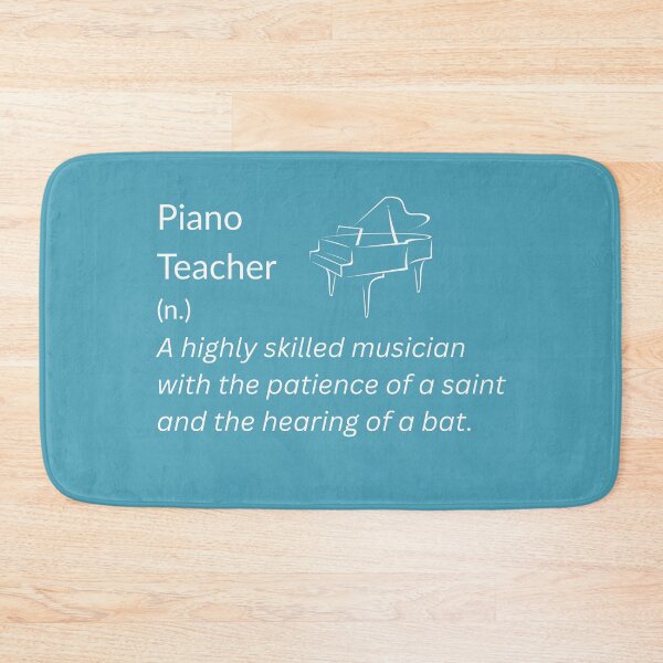 Item preview, Funny Piano Teacher Definition Gift – Music Teacher Mug & T-Shirt designed and sold by Tender Flower Clothing.