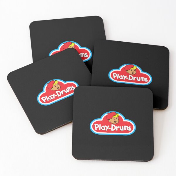 Item preview, 8 Play Drums Play-Doh Style Design  designed and sold by MarisaSteuber.