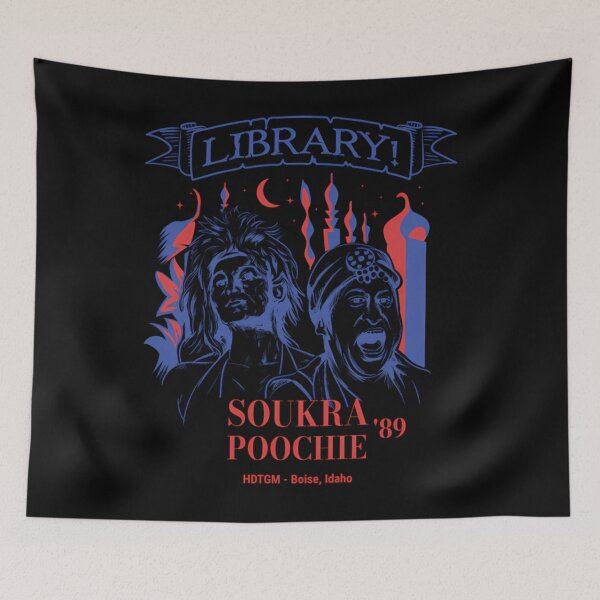 Item preview, Library 8 Vote Soukra Poochie designed and sold by MarisaSteuber.