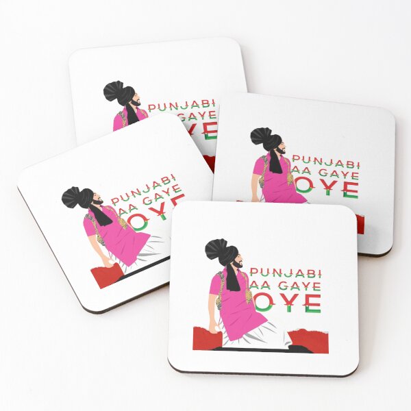 Item preview, punjabi aa gae oyeee animated design designed and sold by meetart15.