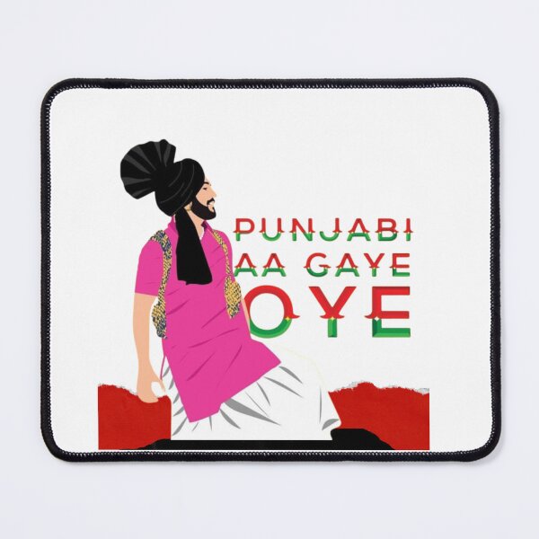Item preview, punjabi aa gae oyeee animated design designed and sold by meetart15.