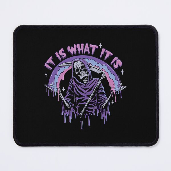 Item preview, Death  It Is What It Is  Pastel Goth Grim Reaper Drip designed and sold by titinkeeroor.
